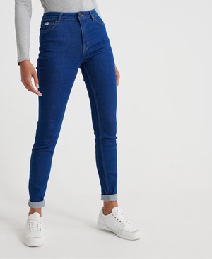 Superdry Sophia Skinny Női Farmer Kék | YDQNX7239